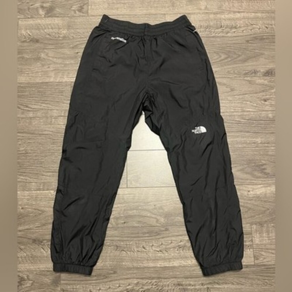 The North Face Hydrenaline Black Windbreaker Pants, Men's Small, Lightweight Out